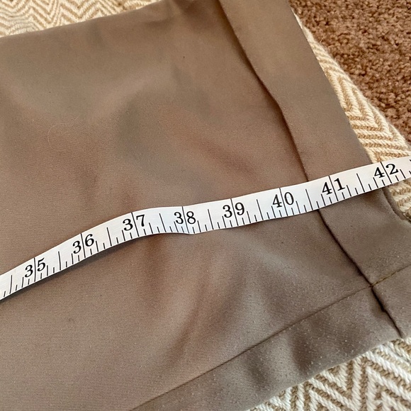 Savane Pants Mens Khaki Dress Slacks With Cuff Poshmark